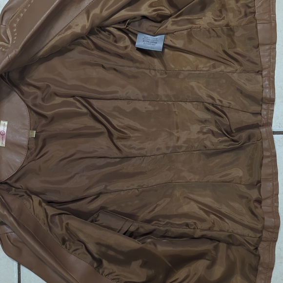 Vintage 70's/80's Brown Leather Jacket - Picture 4 of 12